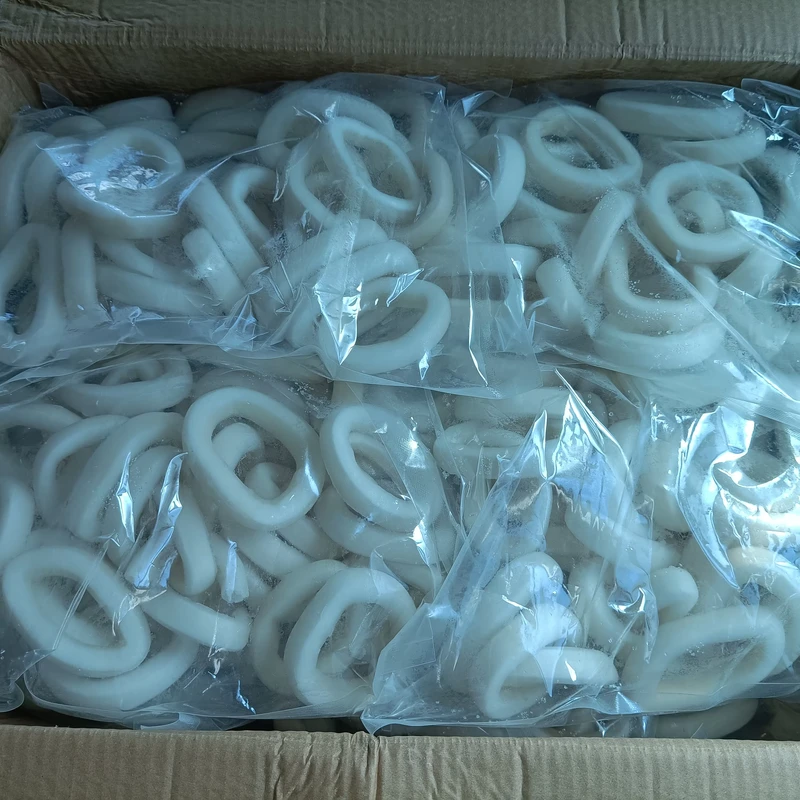 Affordable Frozen Skin-On Peruvian Squid Rings