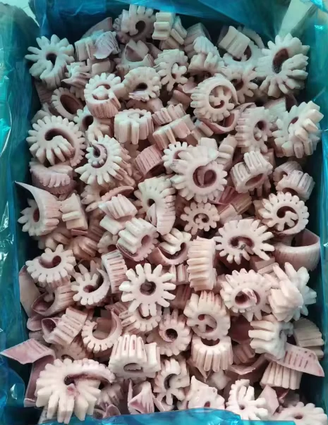 Fresh Frozen Squid Flower Nature Bulk IQF