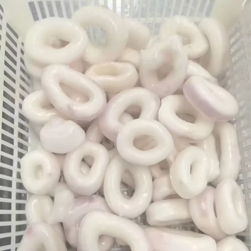 Frozen Squid Ring Skin on Giant Squid Raw Material