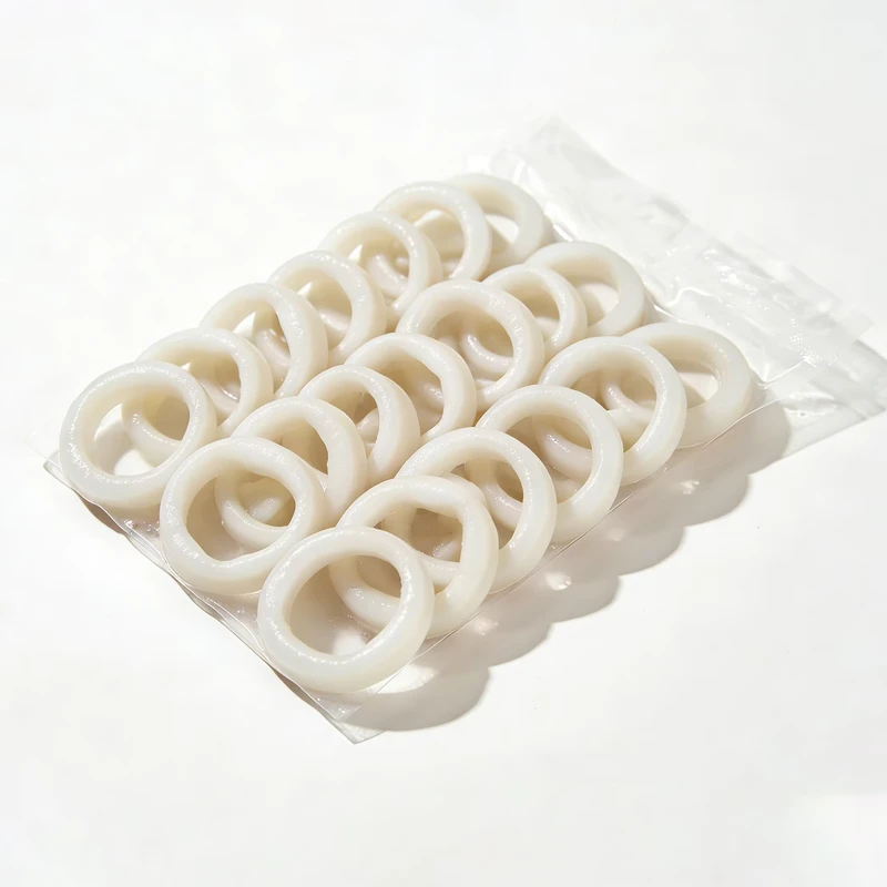 Low Price Frozen Squid Ring Price Giant Squid Ring Frozen Illex Squid Rings Iqf Loligo Squid Ring